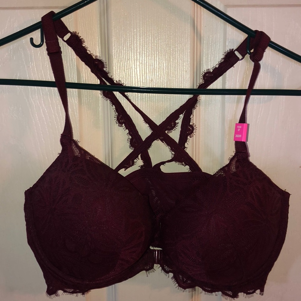 Maroon Victoria Secret Bra